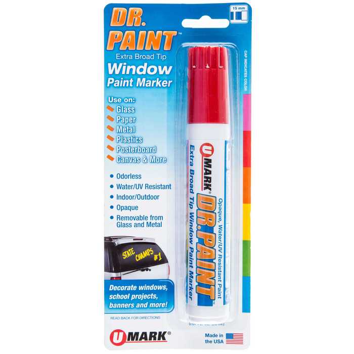 Red Extra Broad Window Paint Marker Hobby Lobby 1157403